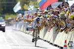 Remco Evenepoel voló en la crono y se coronó en la etapa 16 del Tour de Francia