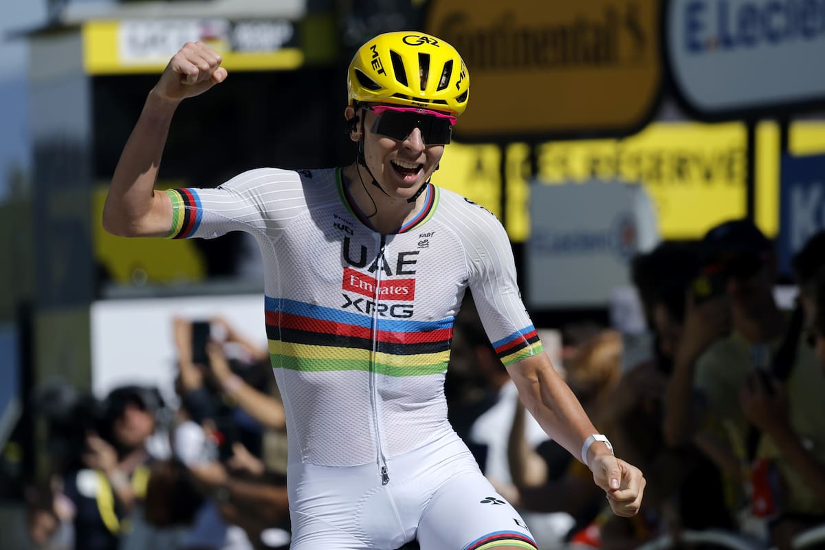 Tour de Francia: Tadej Pogacar impuso jerarquía y se tomó la etapa tres
