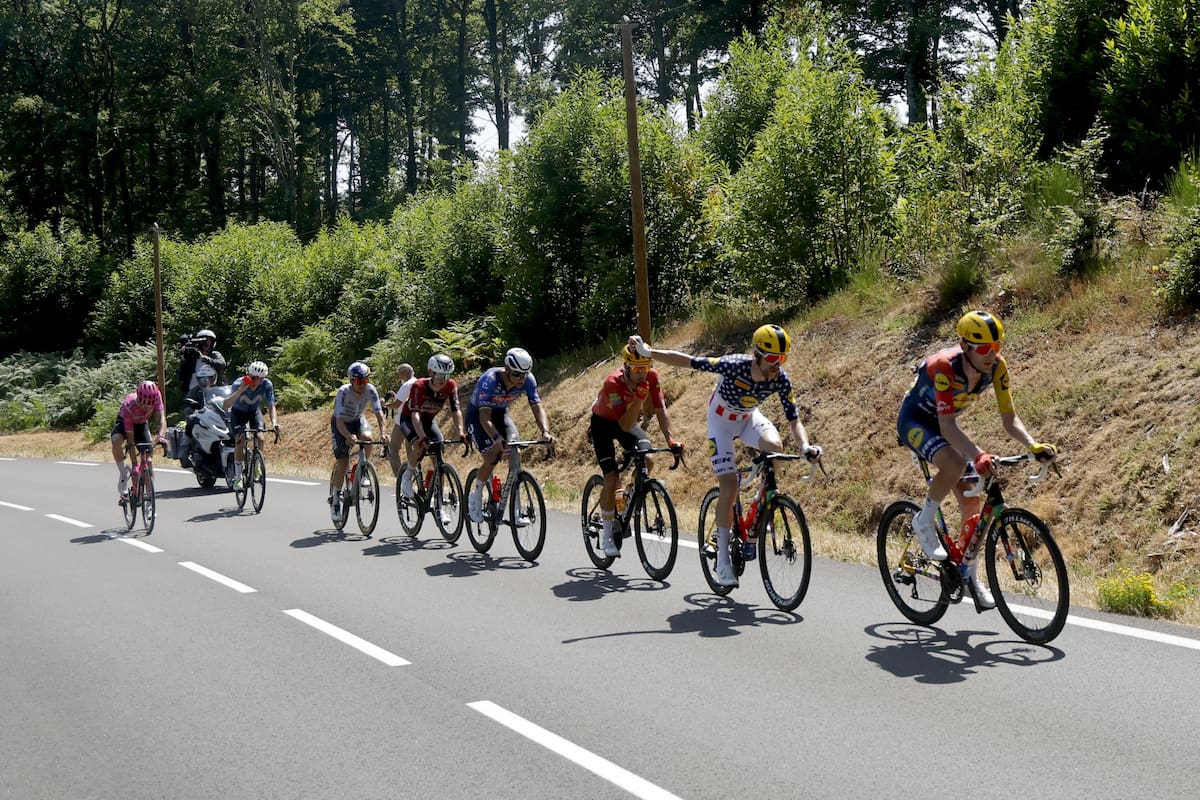 Un pelotón en la novena etapa del Tour de Francia. //Foto, EFE: GUILLAUME HORCAJUELO