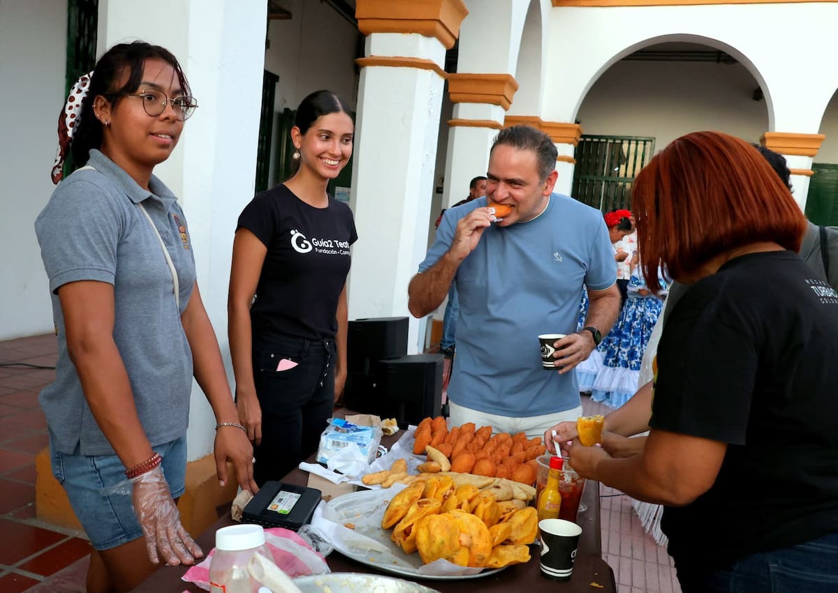 Los fritos típicos como la arepa de huevo y los buñuelos de fríjol no faltarán durante el recorrido. // Cortesía: Arnaldo Gutiérrez.
