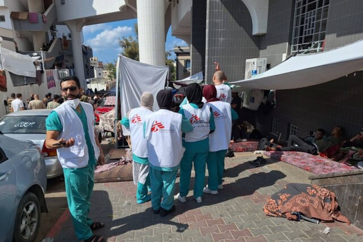 30 Muertos en bombardeo Israelí sobre un Centro de desplazados