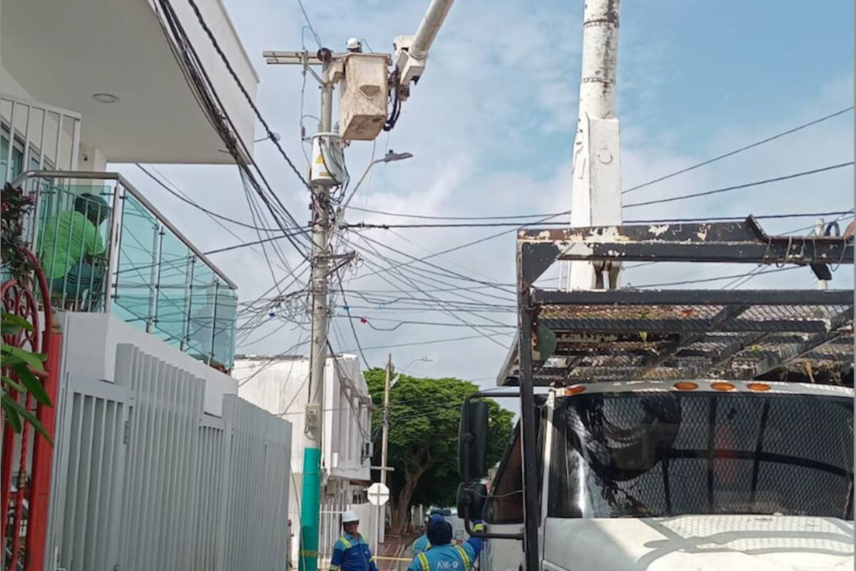Este martes 3 de junio de va la luz estos barrios de Barranquilla