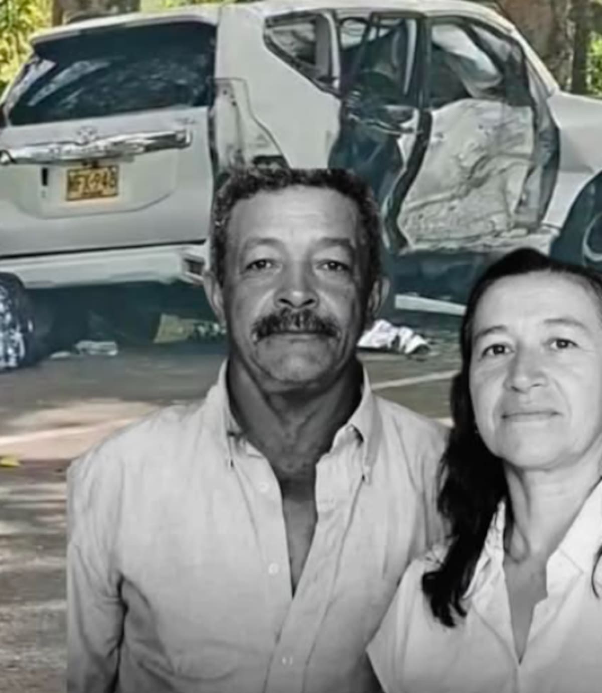 Trágico accidente en Córdoba: Pareja de esposos antioqueños muere en choque vial cuando viajaban a Coveñas. // Foto autorizada por familiares