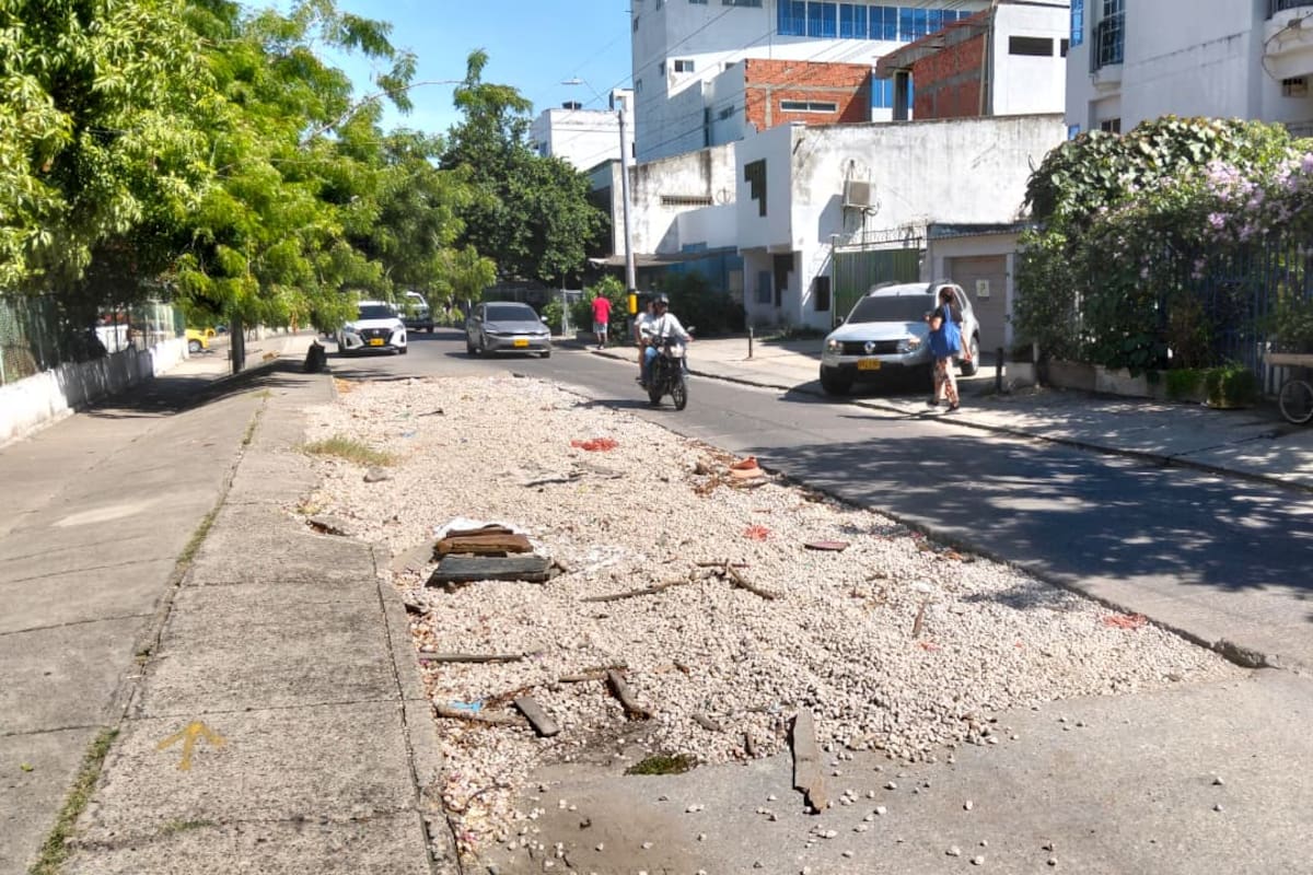 Tramo sin pavimentar entre Tacarigua y Los Ángeles preocupa a conductores