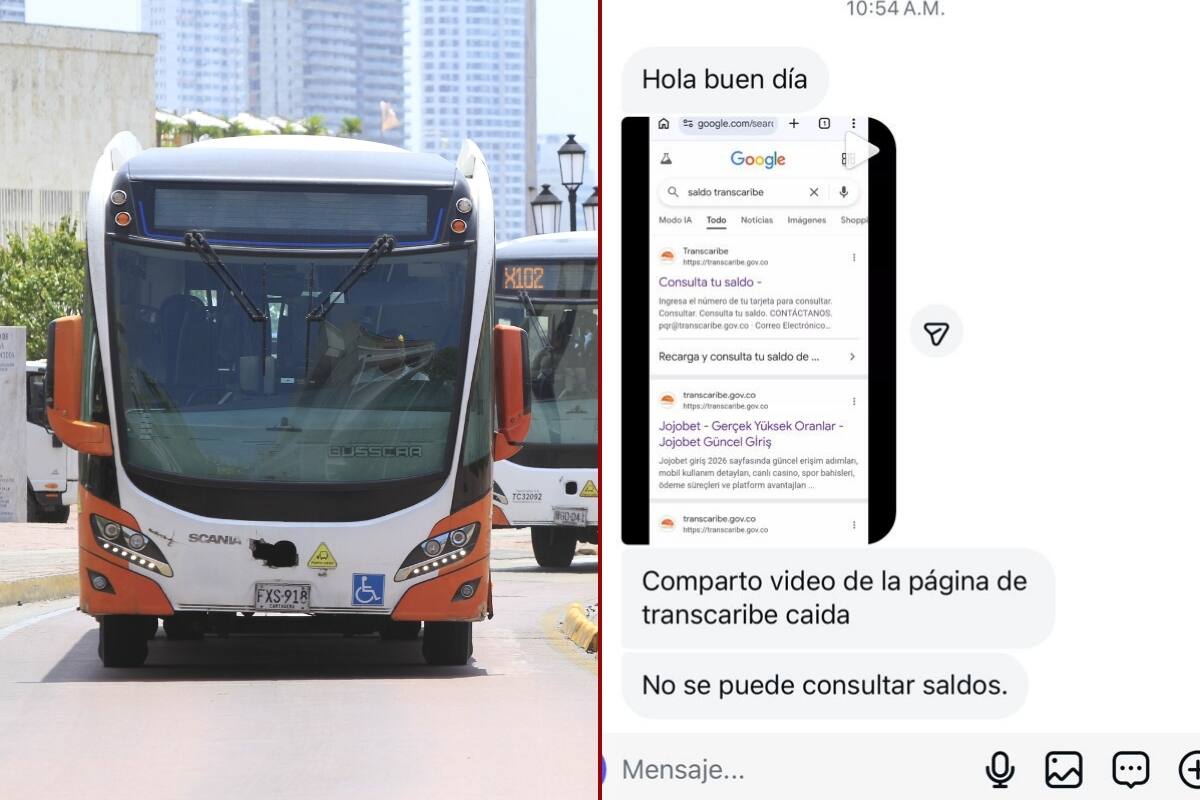 Ciudadanos reportan hackeo de la página de Transcaribe: esto se sabe