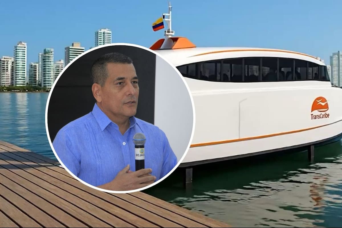 Transcaribe acuático podría ser realidad en 2027, según alcalde Dumek Turbay