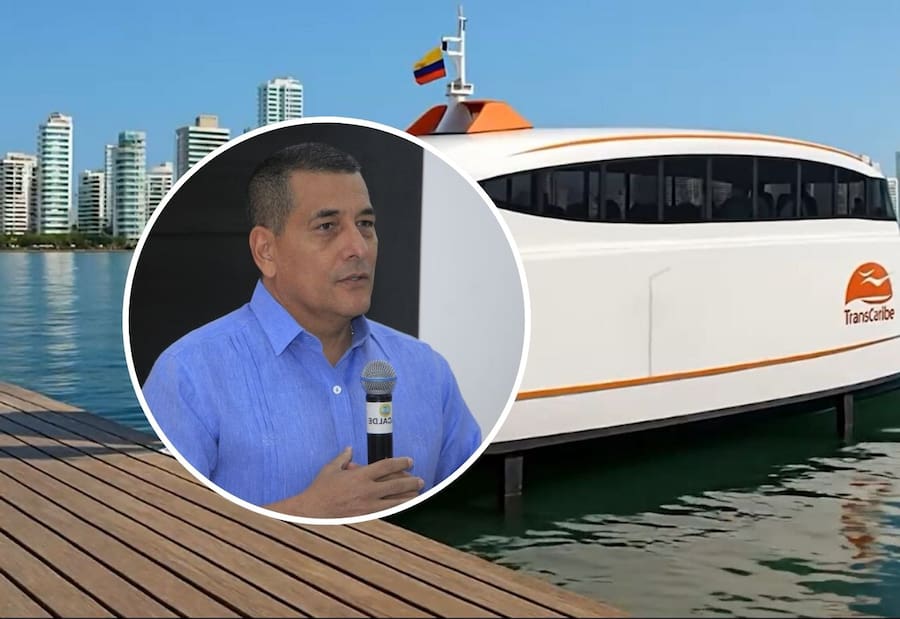 Transcaribe acuático podría ser realidad en 2027, según alcalde Dumek Turbay