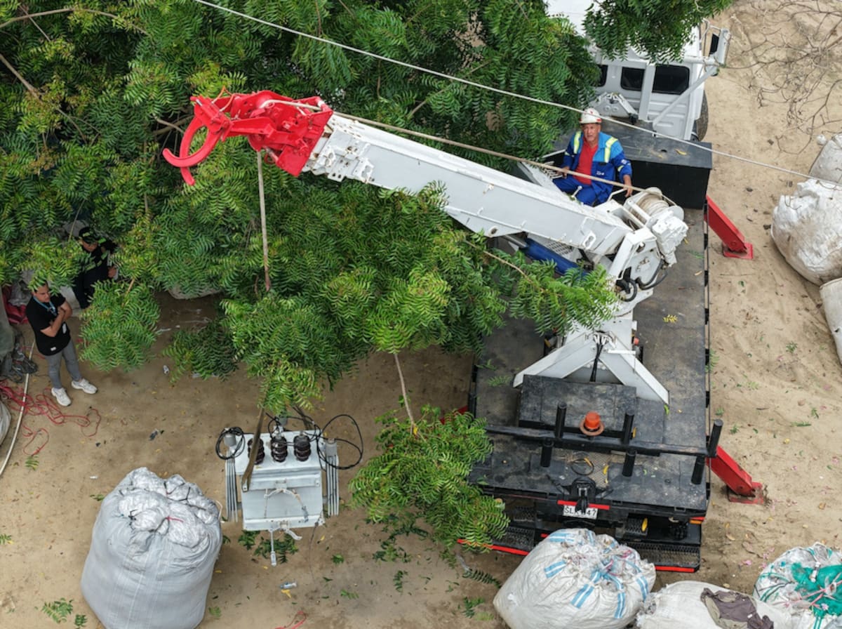 El presunto fraude de energía en el municipio de Galapa, según la empresa Air-e Intervenida, asciende a más de 2.700 millones de pesos.//Cortesía Air-e.