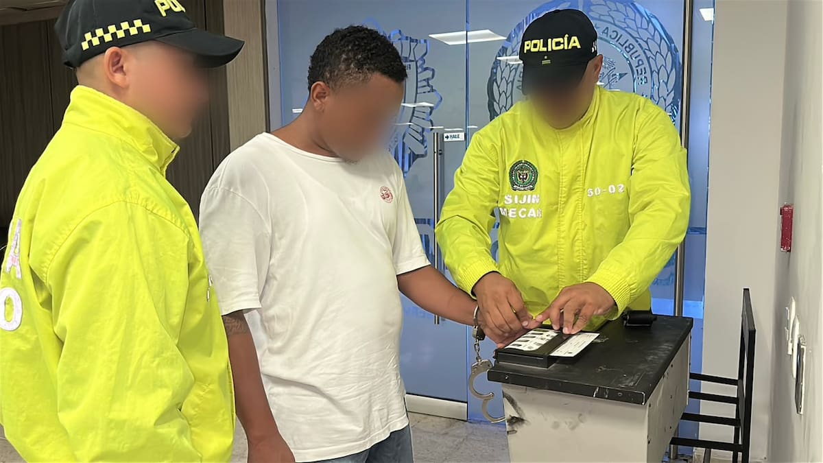 Tras cuatro días de búsqueda, capturan al taxista señalado de robar a turista mexicana. // Foto: Policía Metropolitana de Cartagena