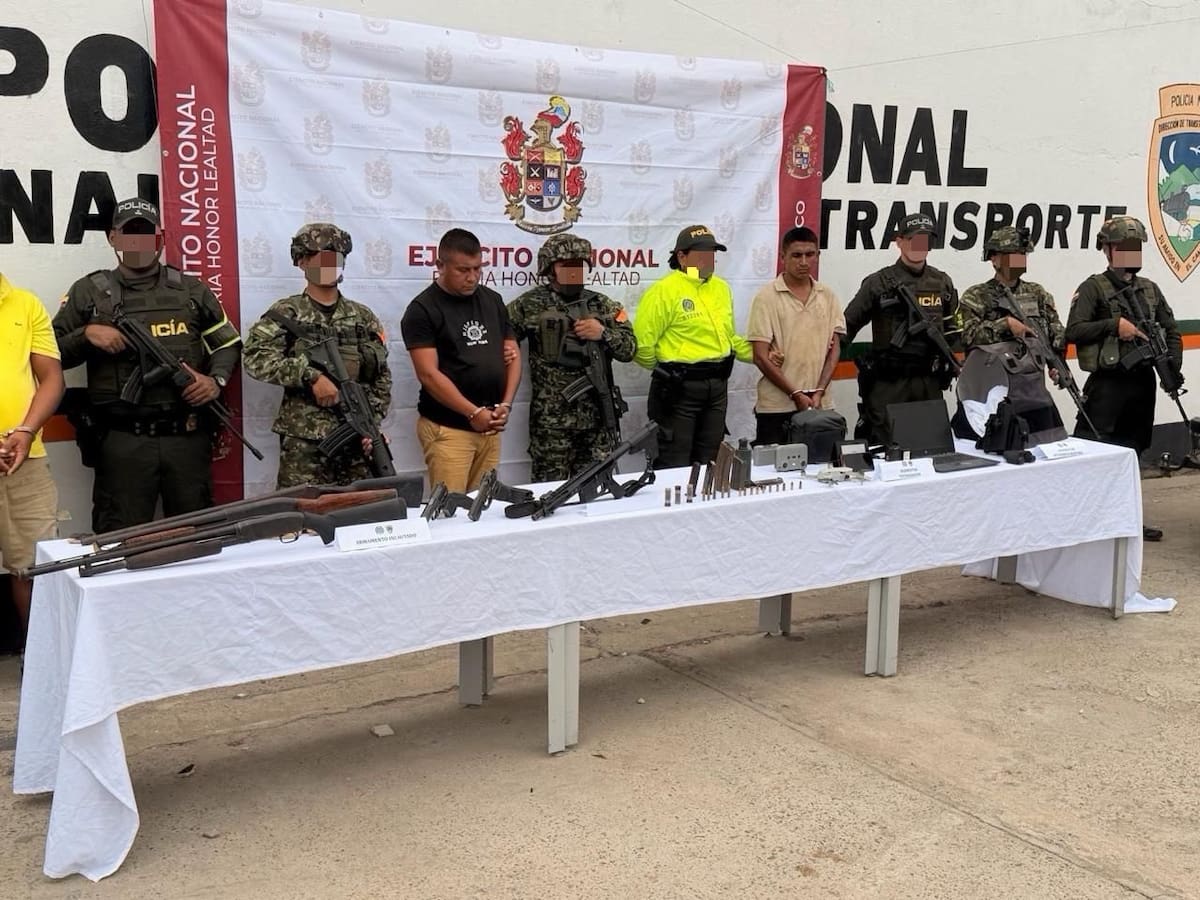 Tres capturados del grupo criminal 'Los del 47'.