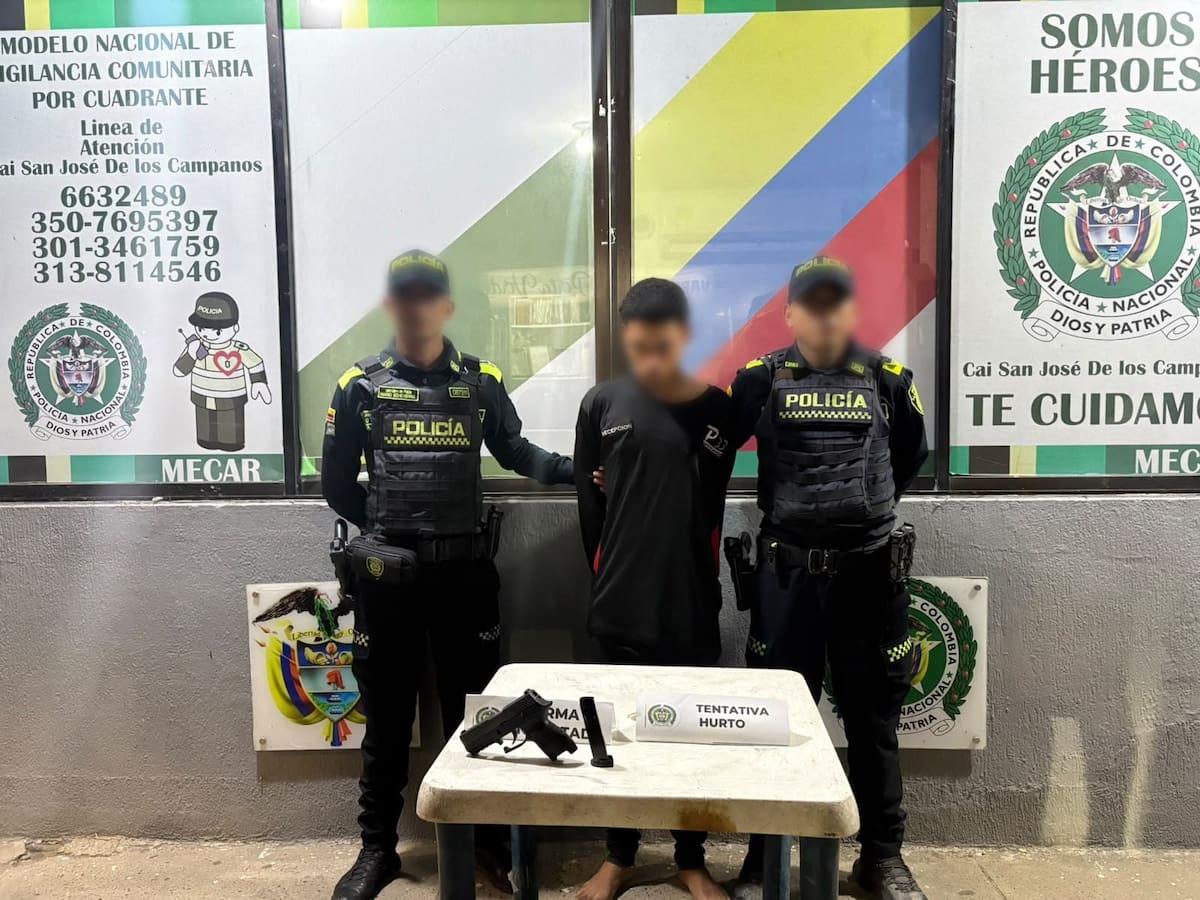‘Jesús’, de 20 años, señalado por el presunto delito de hurto, en La Carolina. //FOTO: POLICÍA NACIONAL.