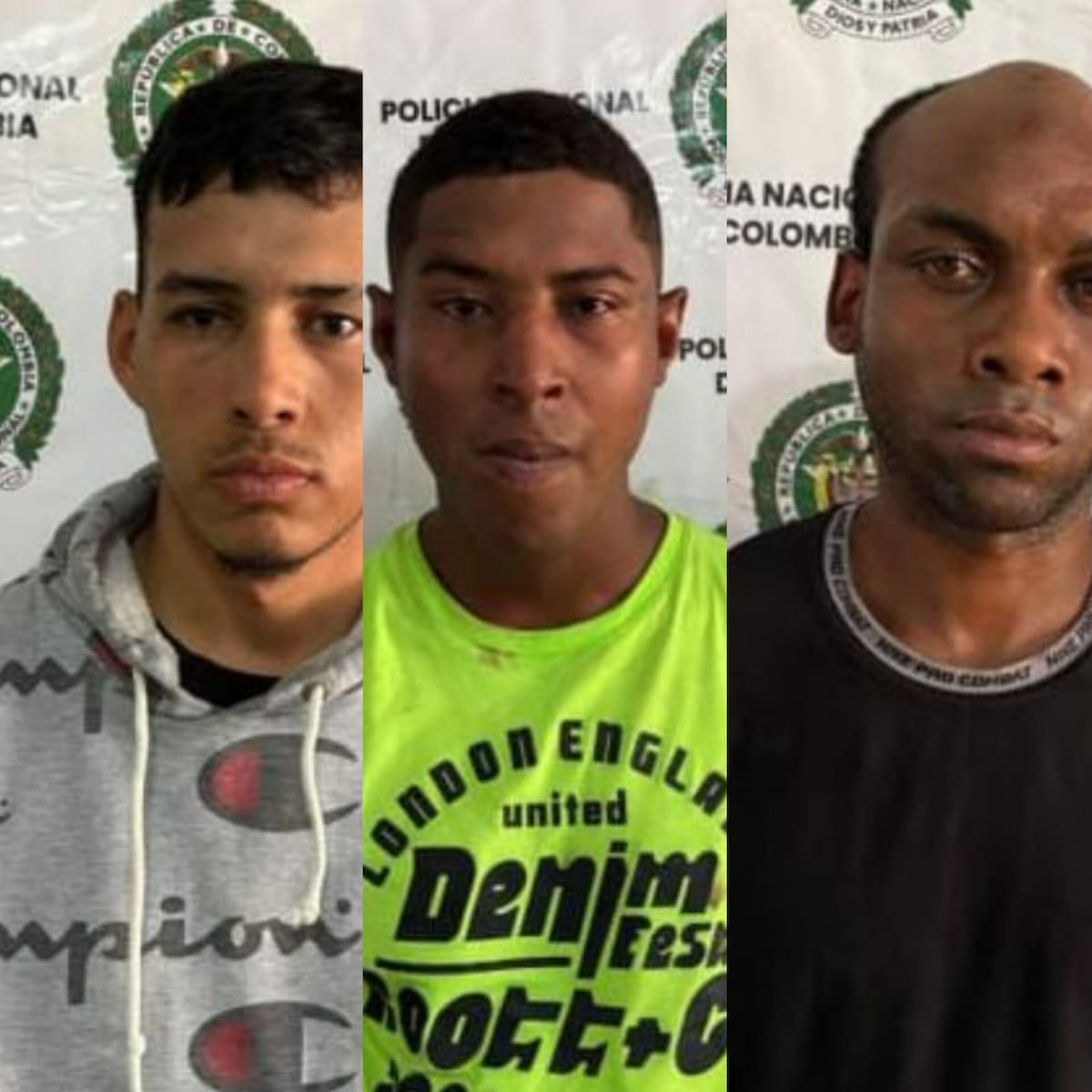 Tres capturados en Magangué, presuntos miembros del Clan del Golfo.