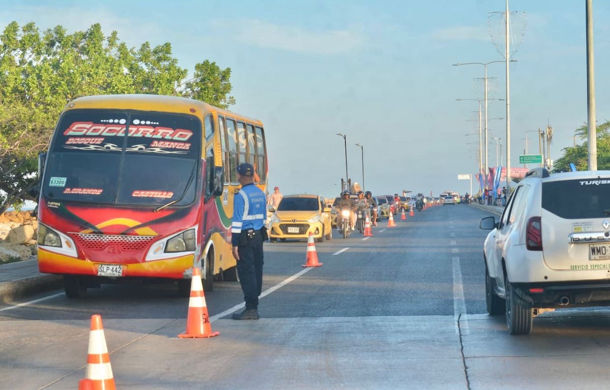 Habrá cierres viales por la 5150 Cartagena. // Foto: Cortesía - Alcaldía de Cartagena.