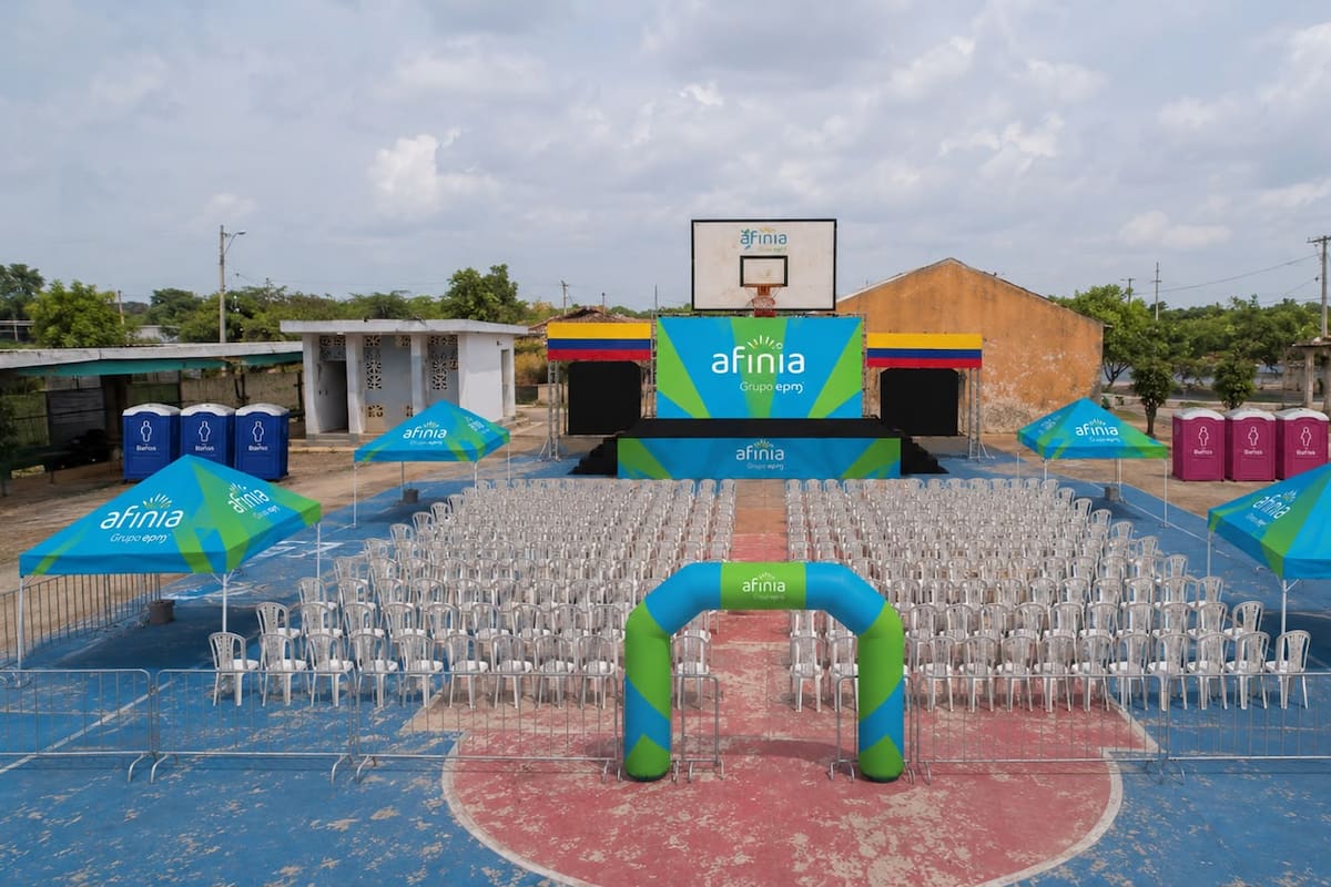 Afinia lleva la fiesta del Mundial a Bocachica con la Tribuna de la Energía