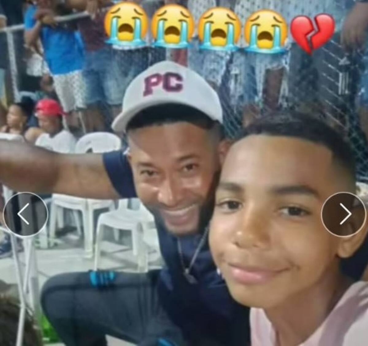 Juan Carlos Álvarez y su hijo Deiver, asesinados en Pasacaballos en la madrugada de este lunes 4 de noviembre. //FOTO AUTORIZADA POR SUS FAMILIARES.