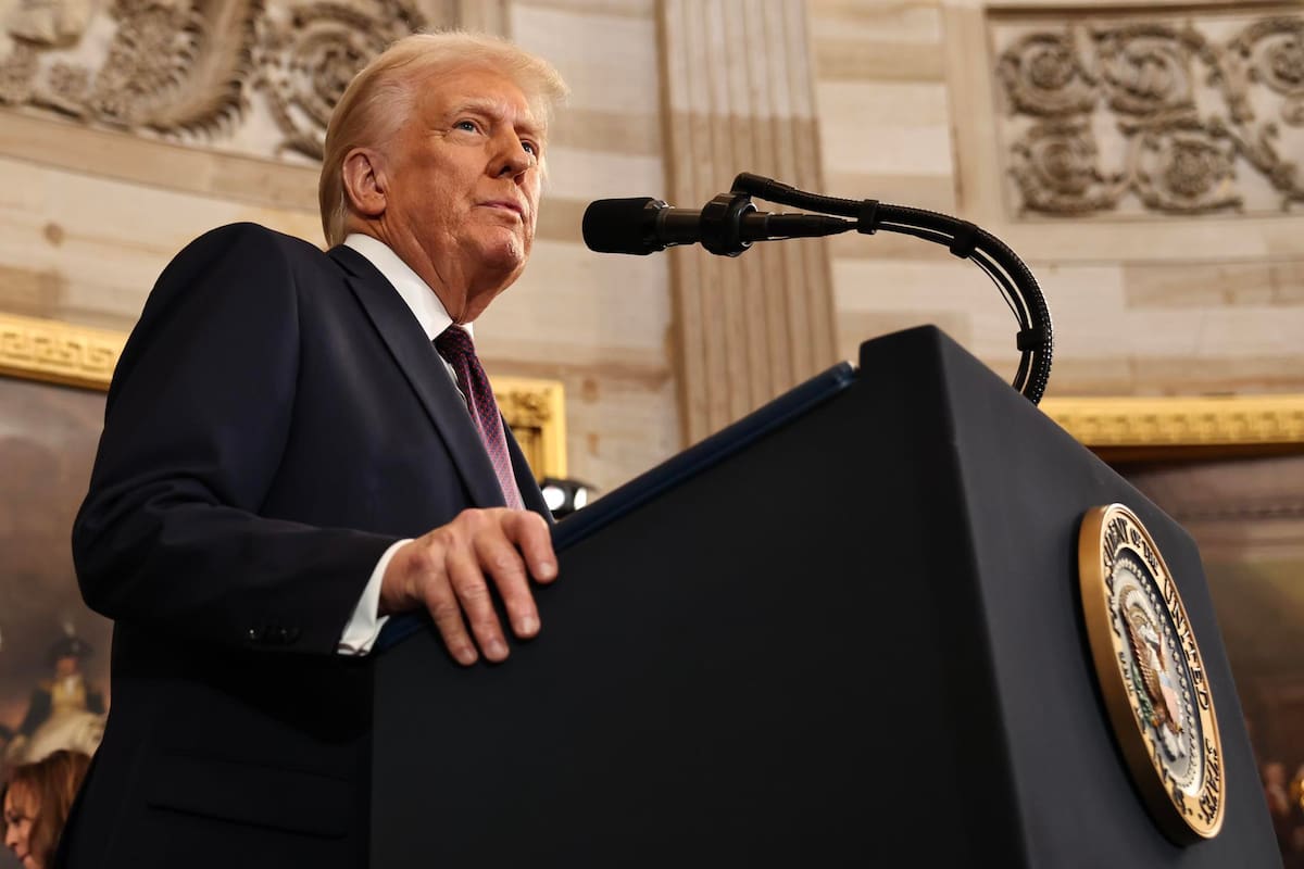 El presidente de Estados Unidos, Donald Trump. // Foto: EFE