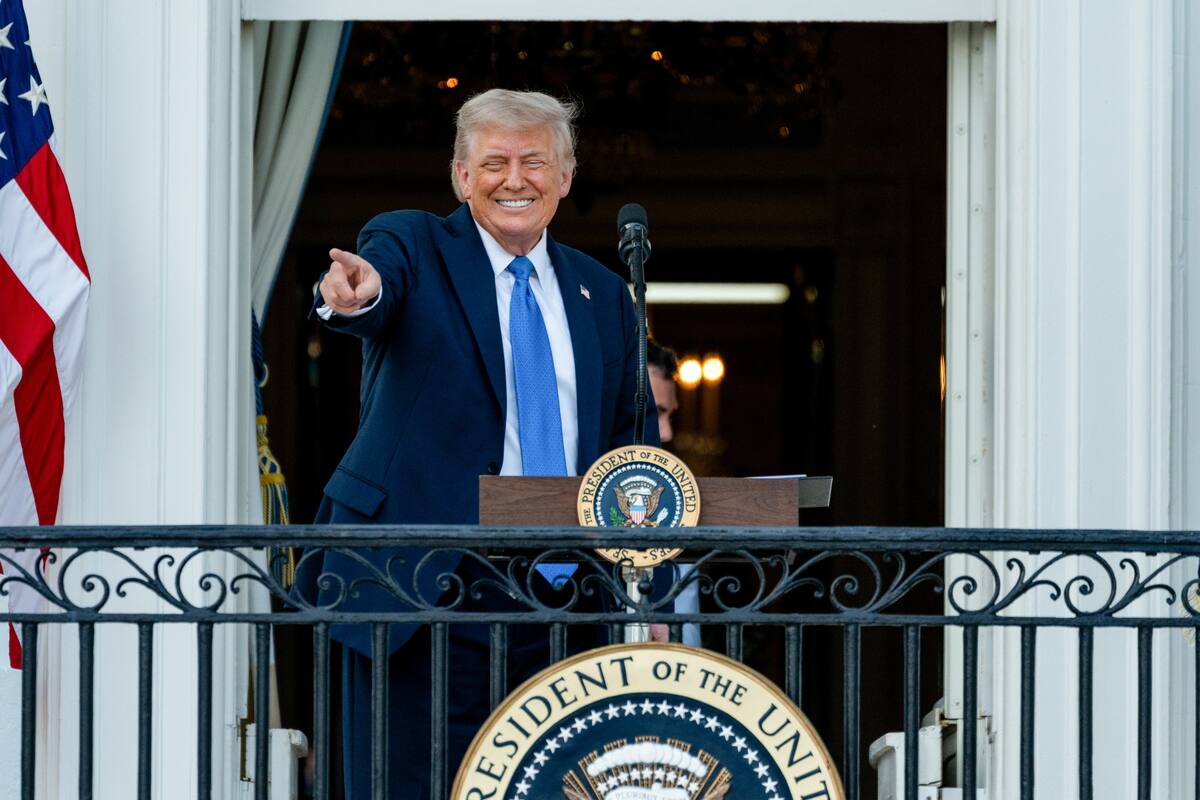 El presidente de Estados Unidos, Donald Trump. // EFE.