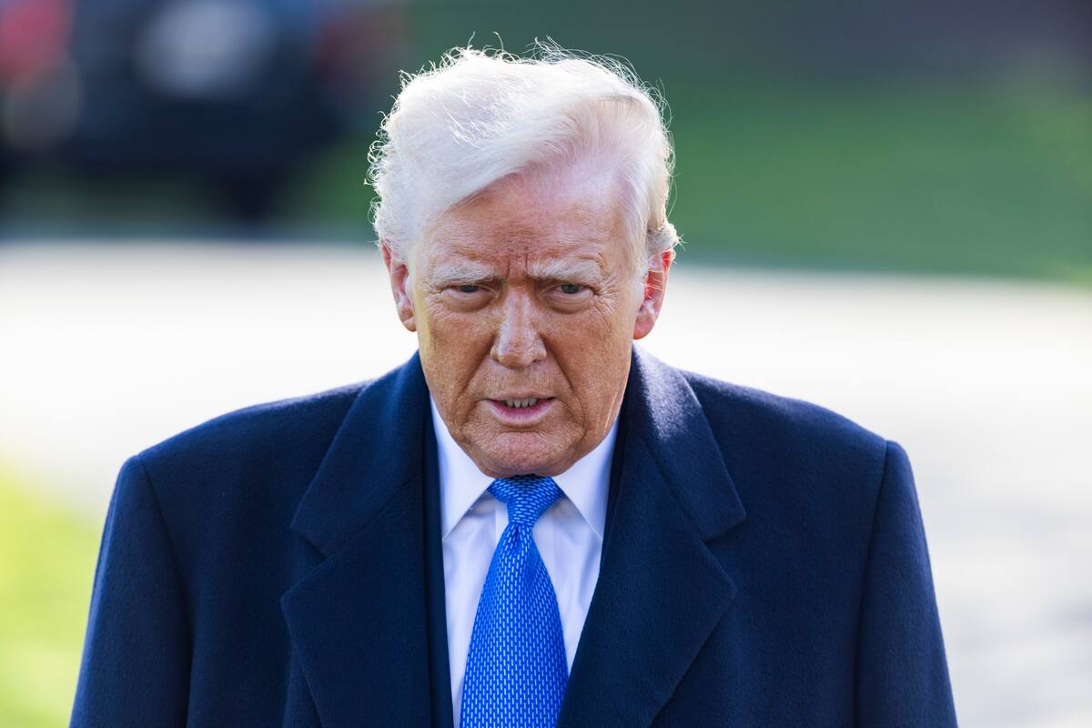 El presidente de Estados Unidos, Donald Trump. // EFE.