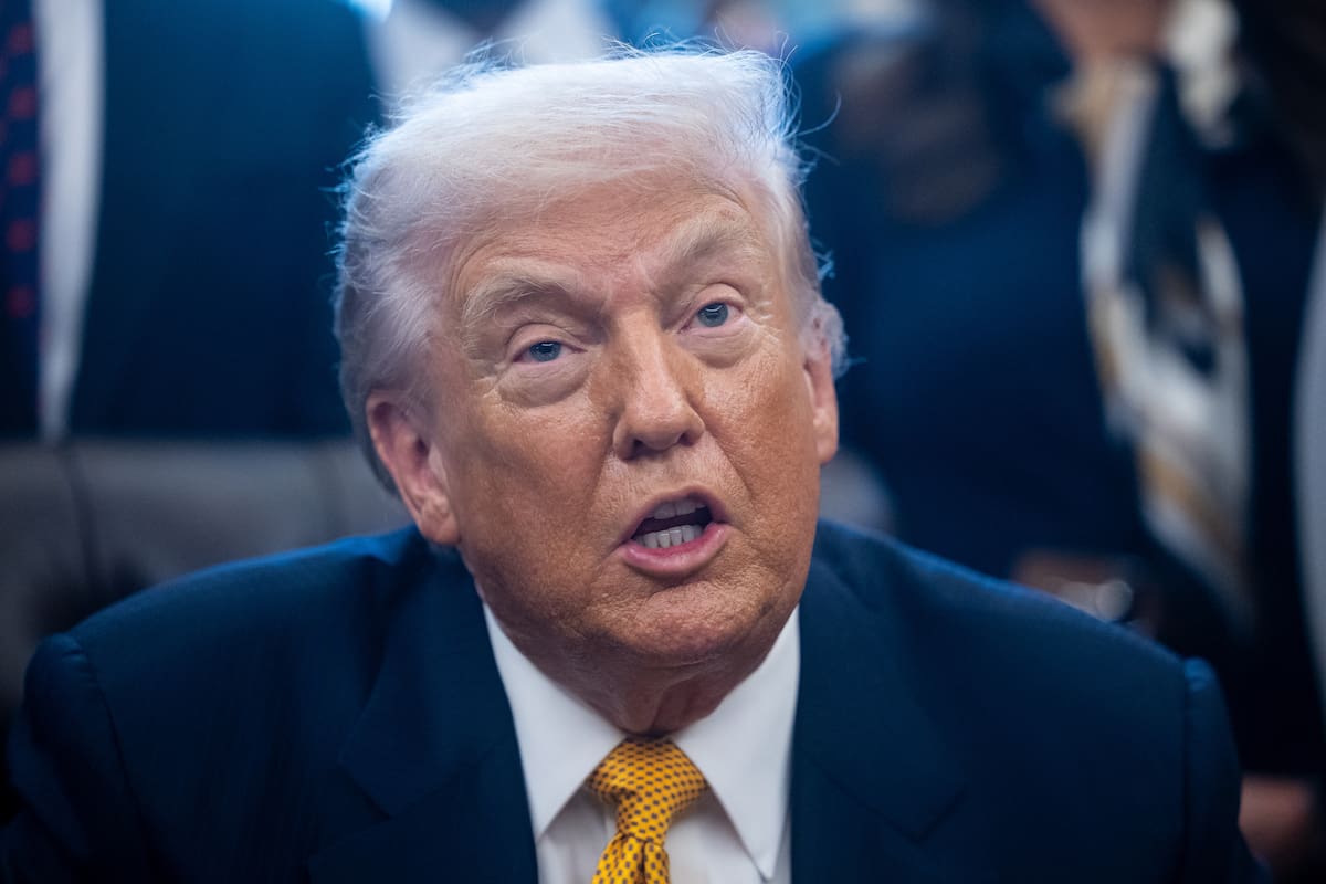 El presidente de Estados Unidos, Donald Trump. // Foto: EFE/Francis Chung.