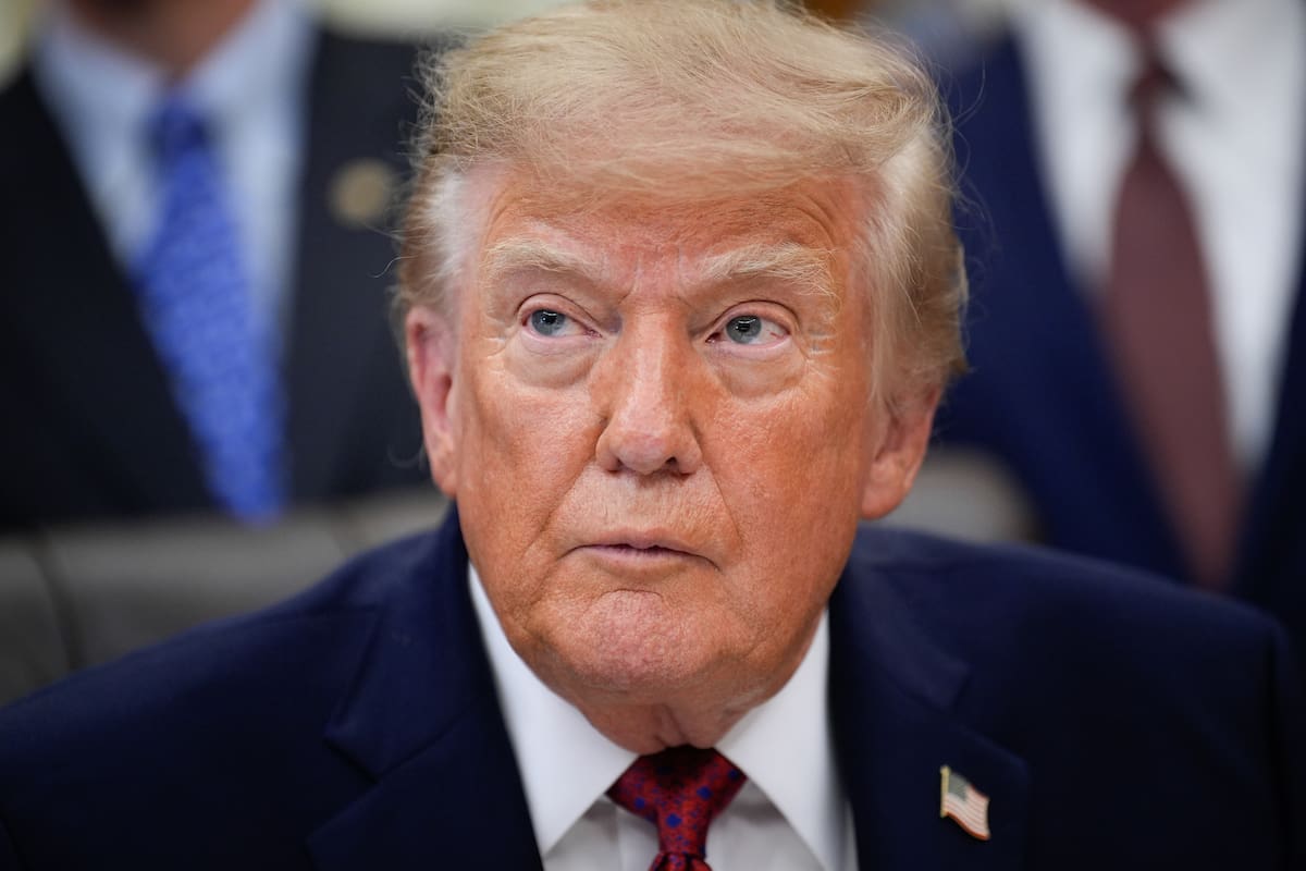 El presidente de Estados Unidos, Donald Trump. // Foto: EFE/EPA/YURI GRIPAS / POOL.