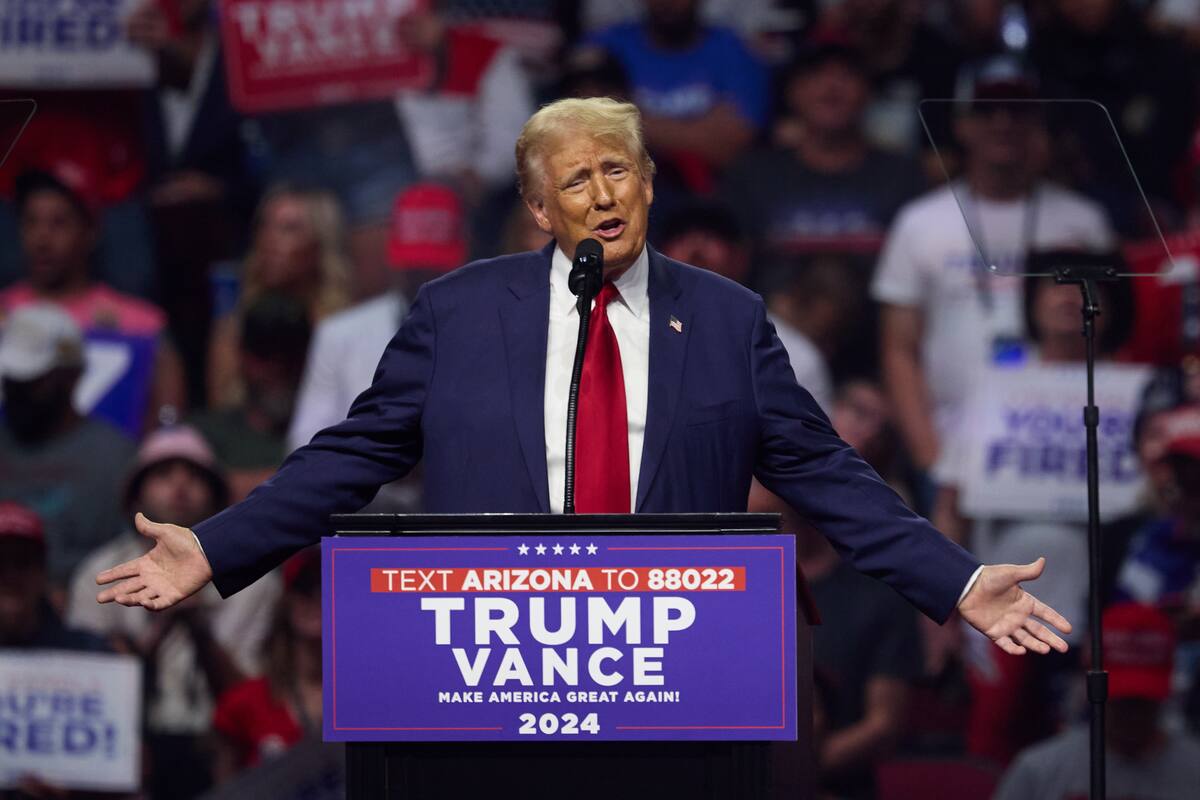 El candidato presidencial republicano Donald J. Trump. // Foto: EFE