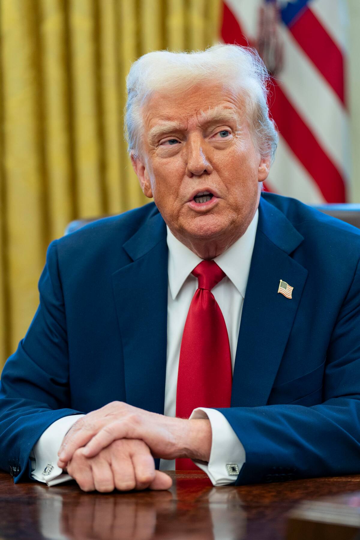 Donald Trump, presidente de Estados Unidos. //EFE