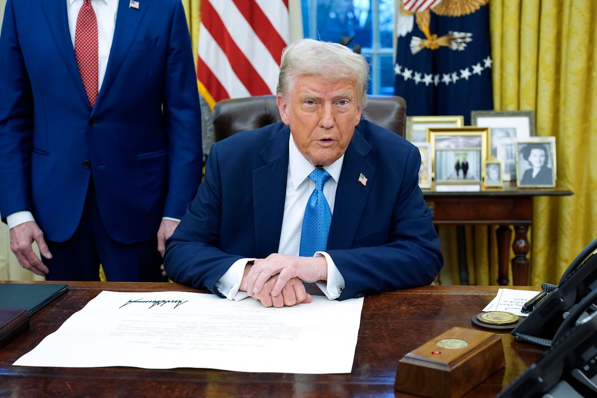 El presidente de Estados Unidos, Donald Trump, en una foto de archivo. EFE/EPA/YURI GRIPAS / POOL