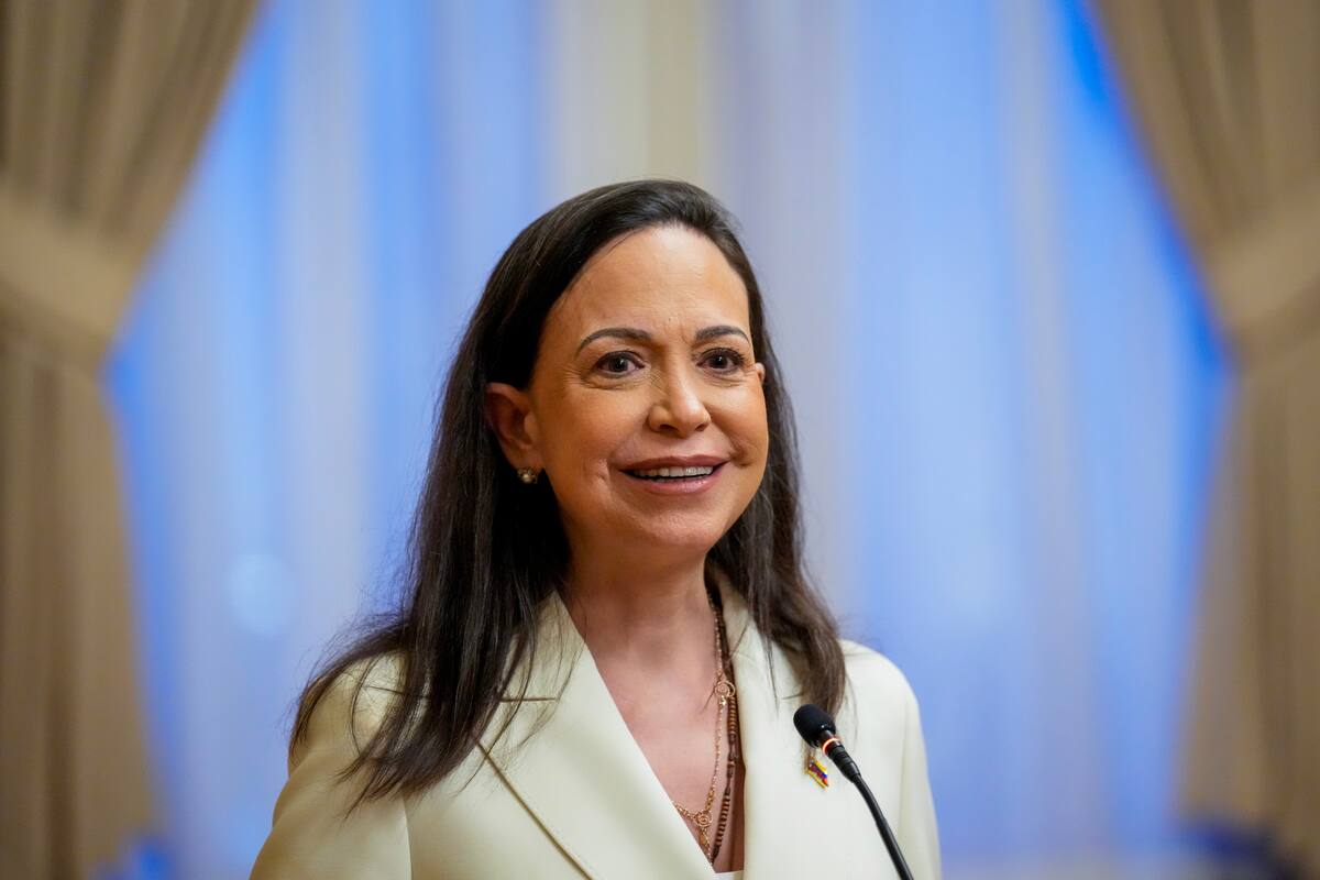 María Corina Machado, líder de la oposición venezolana. // Foto: EFE/ Ole Berg-rusten