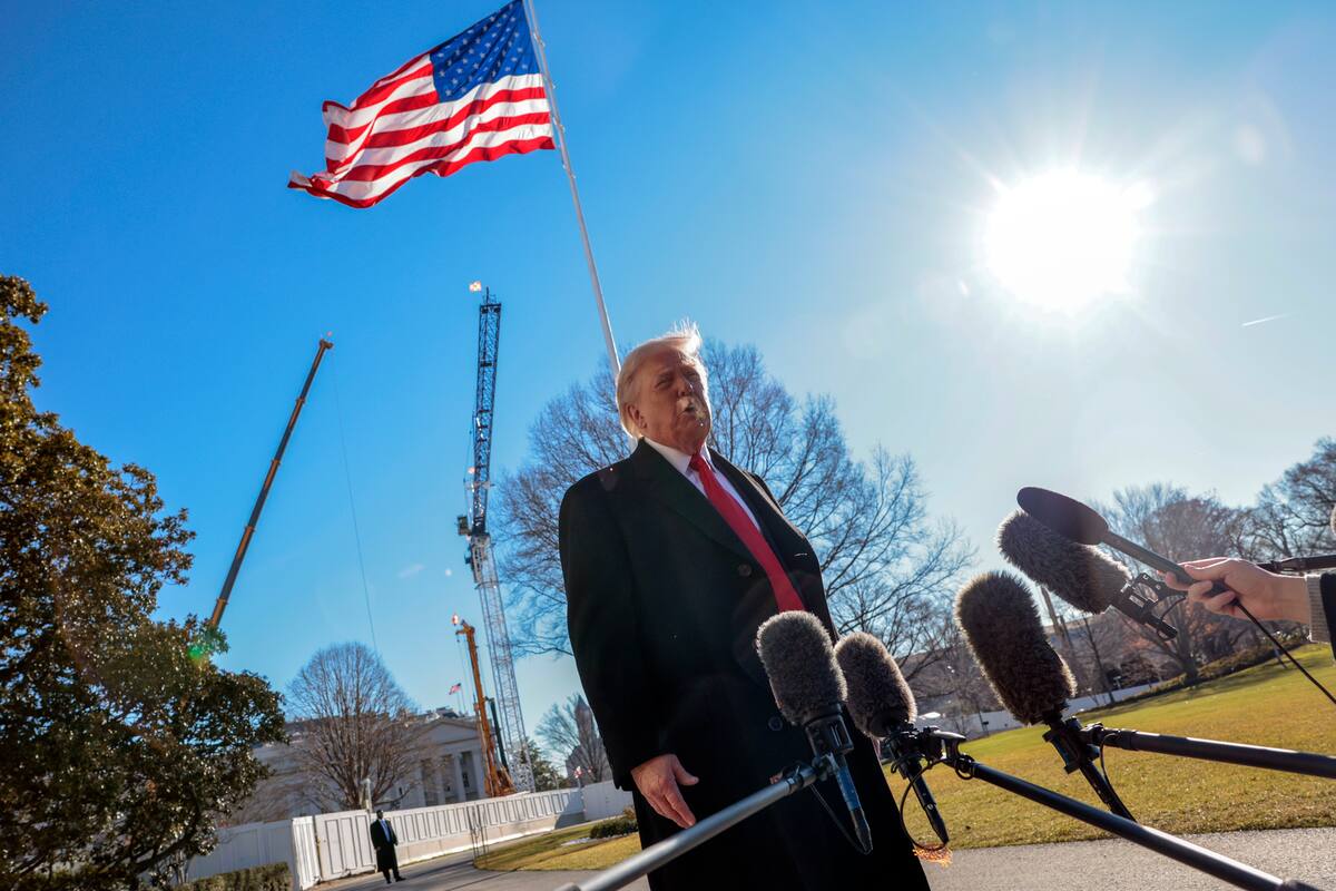 El presidente de Estados Unidos, Donald Trump, suspende la emisión de visados para 75 países. // Foto: EFE/Shawn Thew