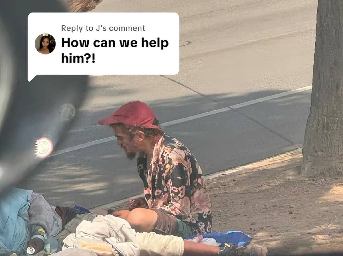 Tylor Chasefue encontrado viviendo en situación de calle. //Foto: tomada de Tiktok.