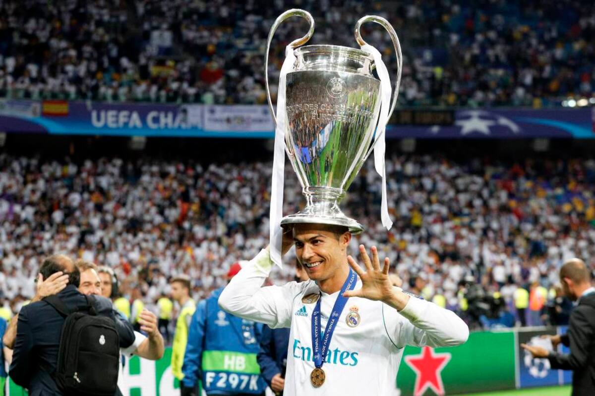 Cristiano Ronaldo ganó su última Champions luego de ganarle en la final al Liverpool. //Archivo EFE