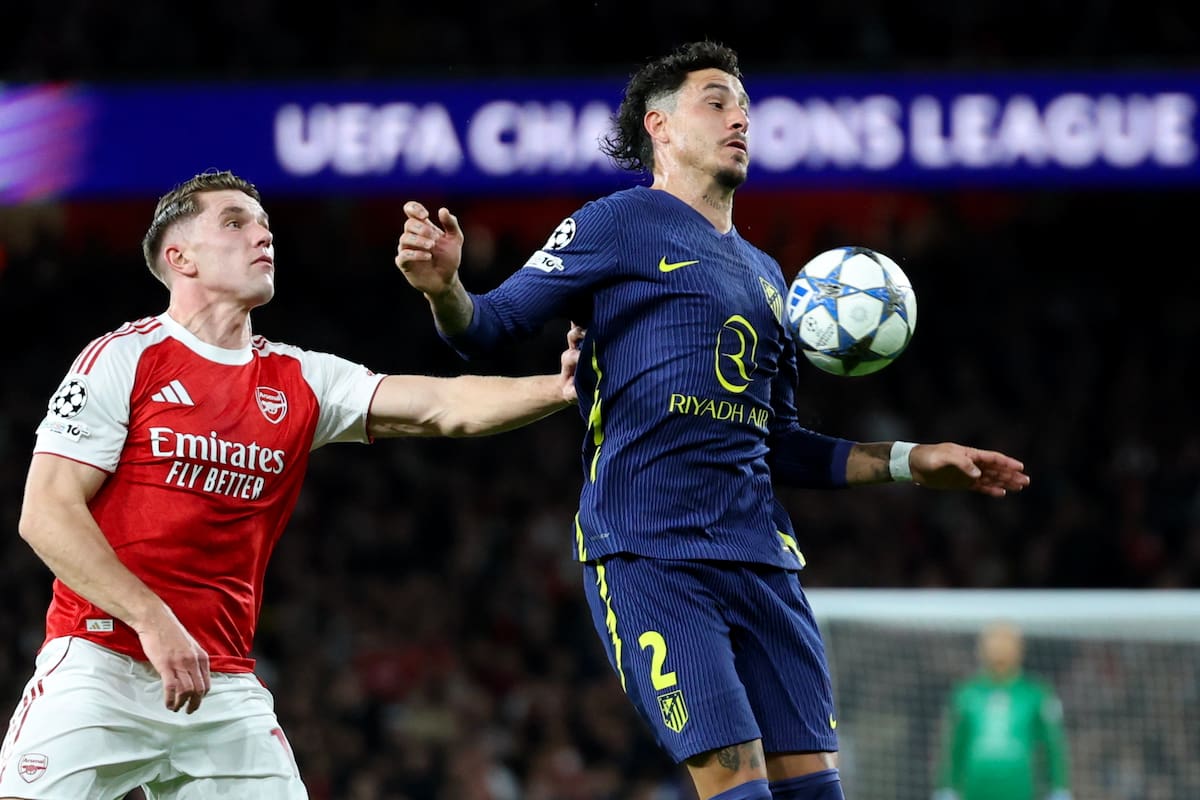 Arsenal ya sabe lo que es vencer a Atlético Madrid en la presente edición de la Champions League. //Foto, EFE: NEIL HALL