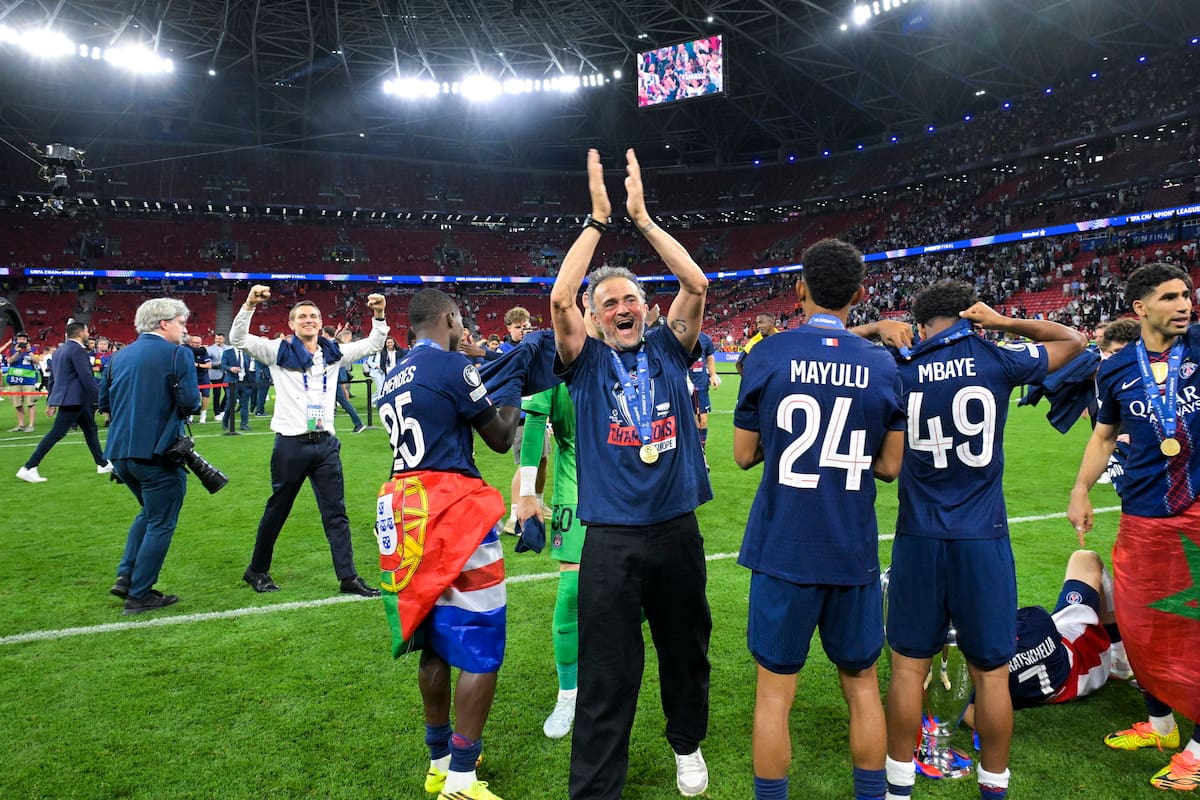 El entrenador español Luis Enrique es el favorito para hacerse con el galardón. //Foto, EFE: Zsolt Szigetvary
