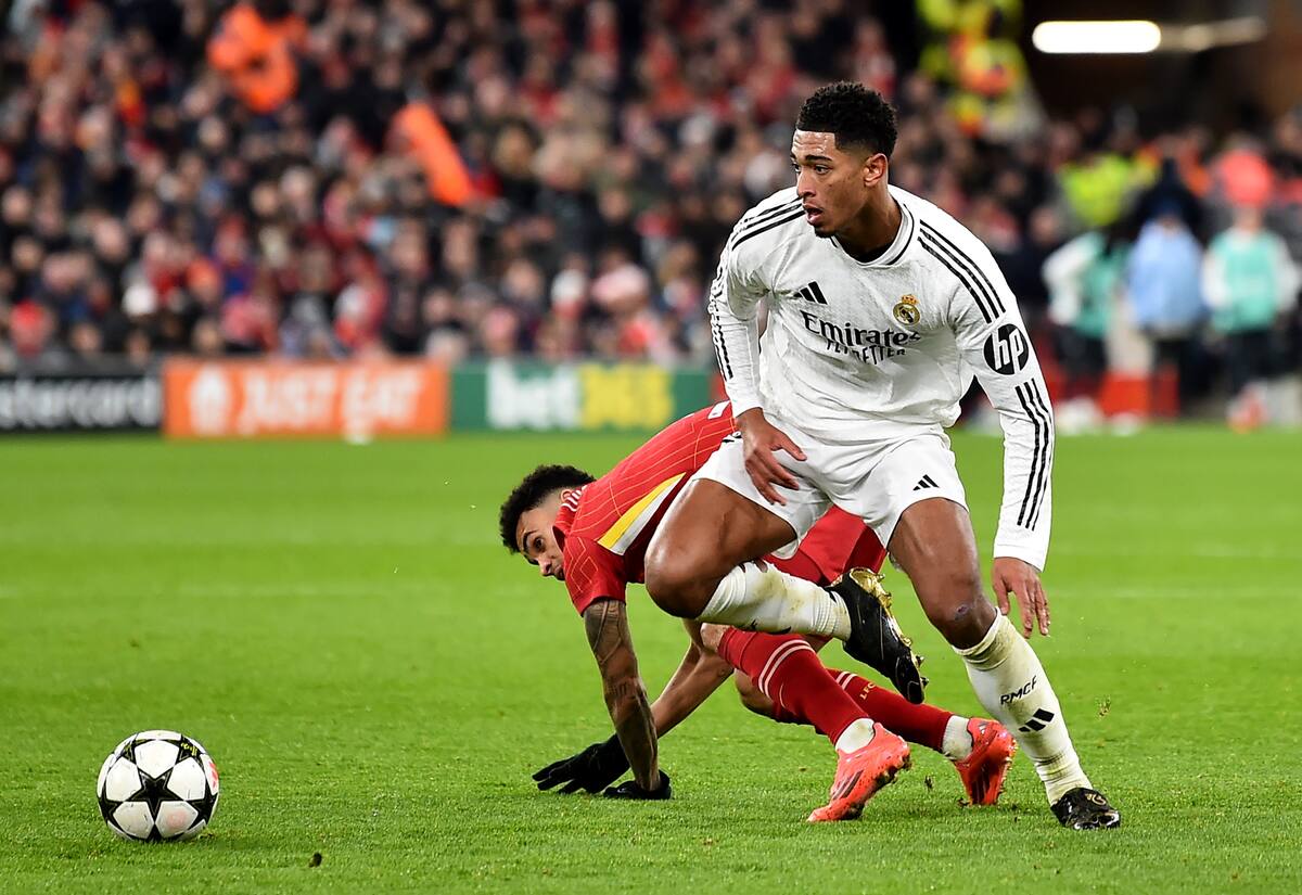 Luis Díaz solo ha podido ganarle un duelo a Real Madrid. //Foto, EFE: PETER POWELL