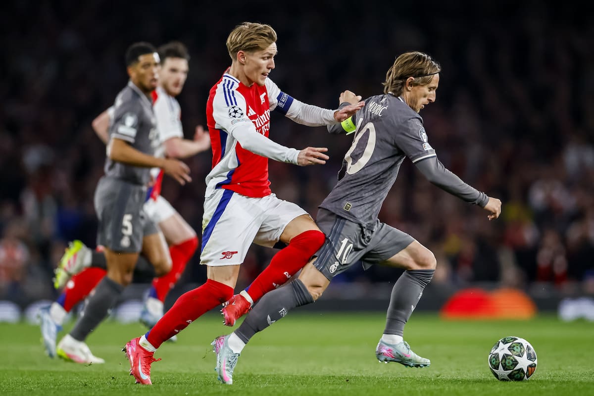 Luka Modrić, mediocampista del Real Madrid. (Liga de Campeones, Reino Unido, Londres) EFE/EPA/TOLGA AKMEN