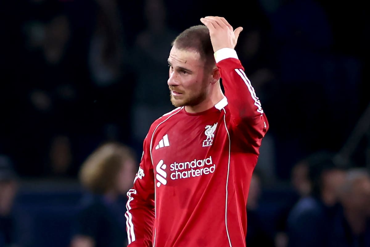 La tristeza de Alexis Mac Allister con el Liverpool, su actual club