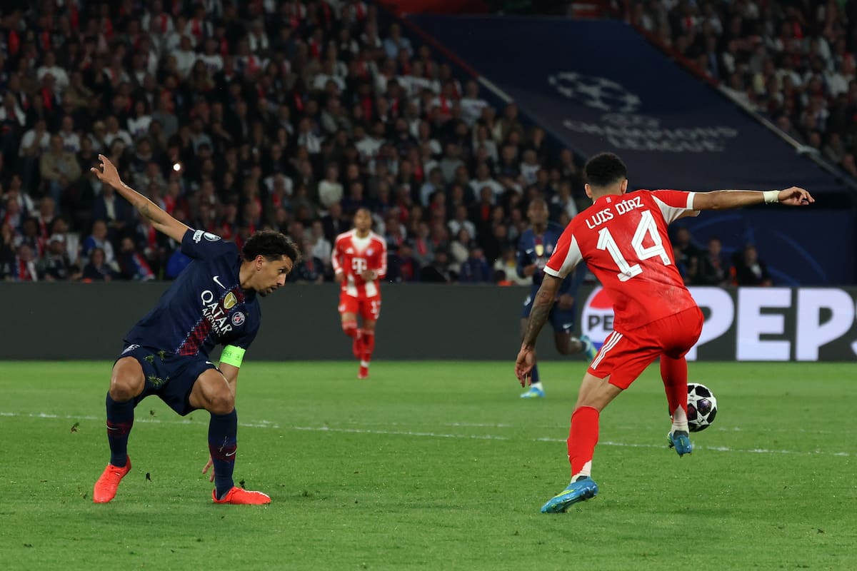 Champions: Luis Díaz en el equipo de la semana tras su actuación ante el PSG