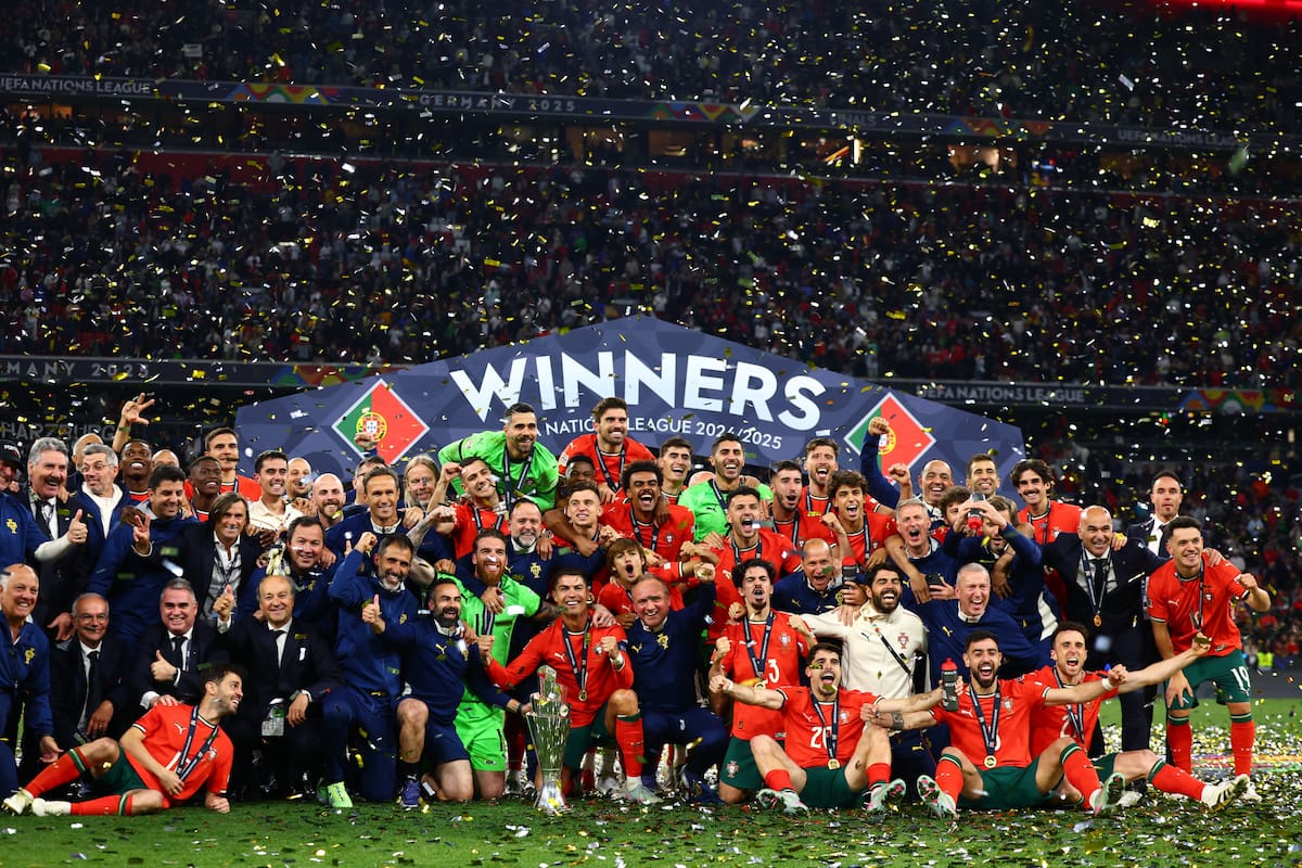 Portugal es la vigente campeona de la UEFA Nations League. //Foto, EFE: ANNA SZILAGYI