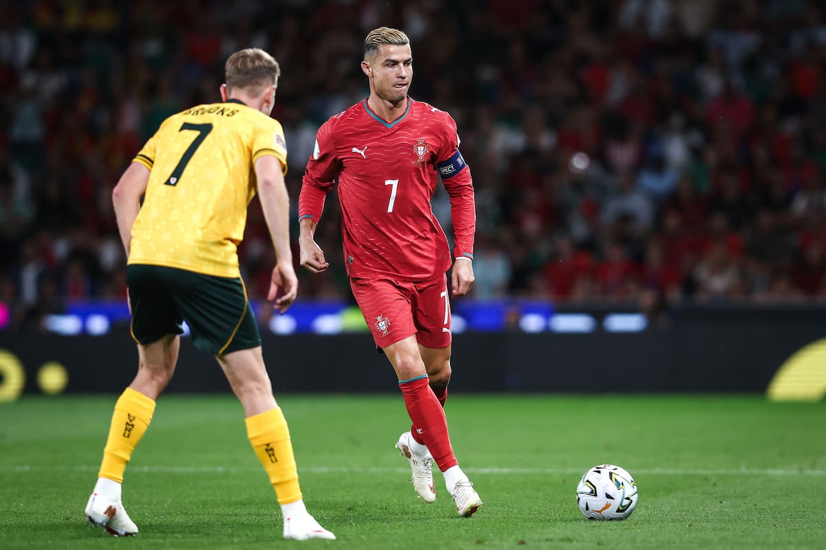 Cristiano Ronaldo, delantero de la selección de Portugal. //Foto, EFE: RODRIGO ANTUNES