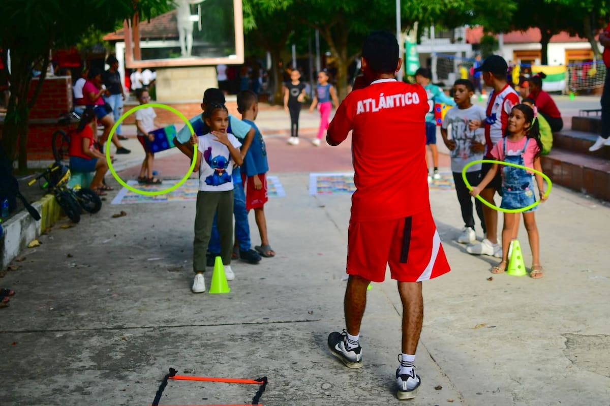 Las actividades recreativas se desarrollaron y desarrollan en el municipio de Santo Tomás, zona oriental del Atlántico.