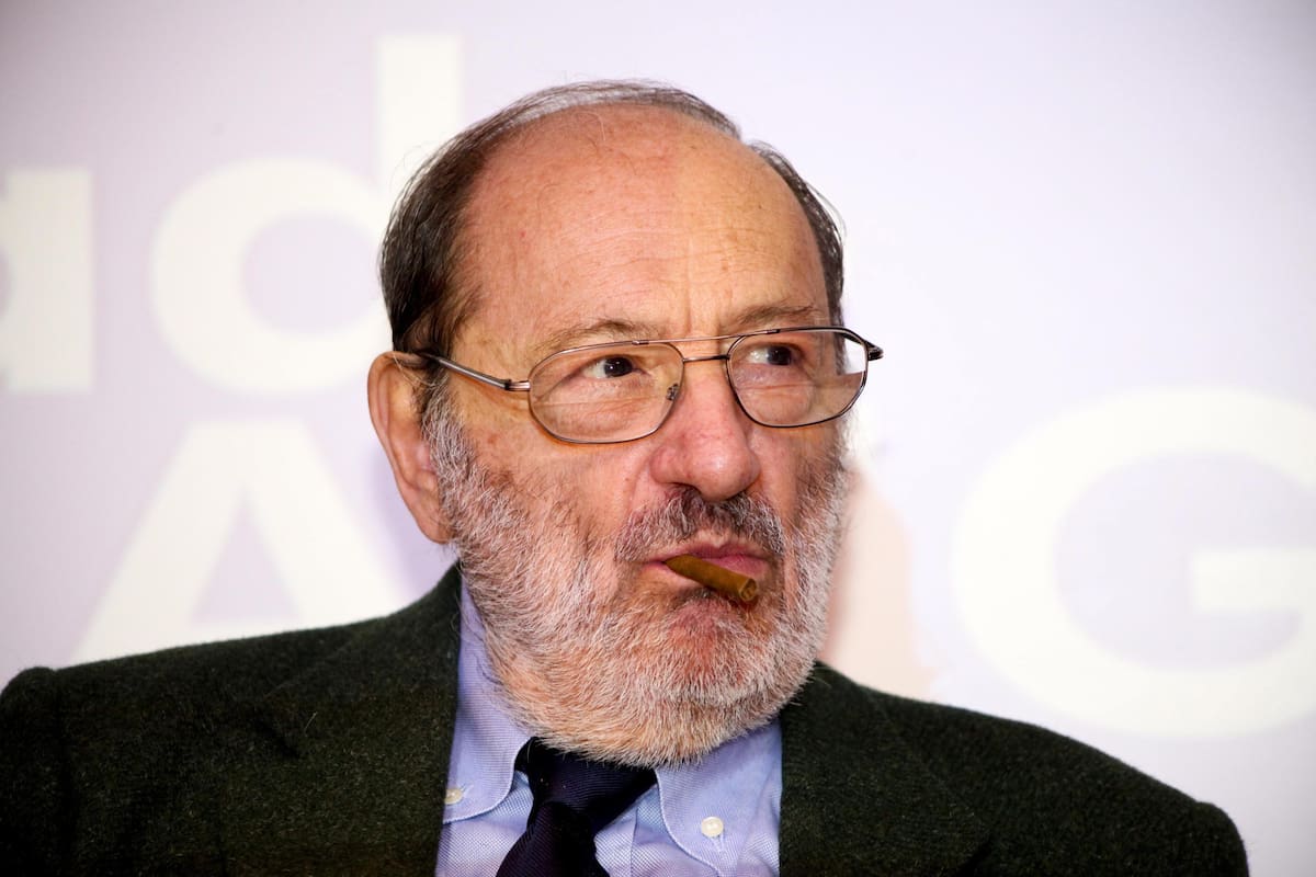 Cuando Umberto Eco estuvo en Cartagena: así fue el encuentro