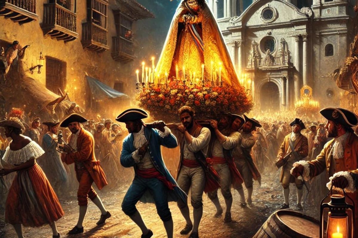 Historia de los fandangos en las fiestas de la Virgen de la Candelaria