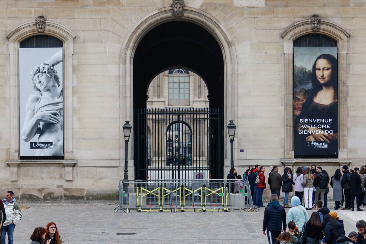 Video inédito revela cómo fue el millonario robo en el Museo del Louvre