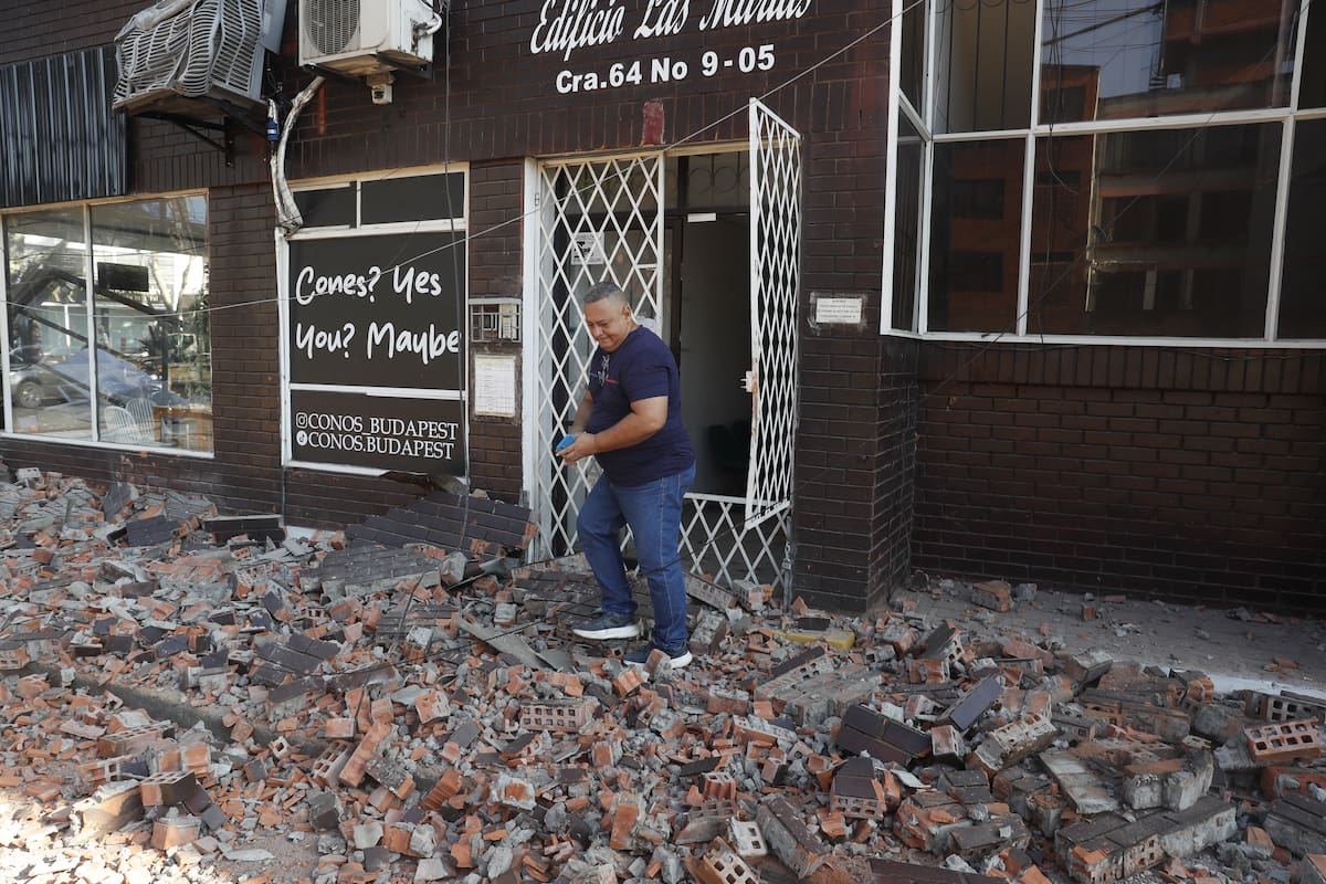 Terremoto de 7,4 en Colombia: la cifra de muertos en Manizales sube a 2