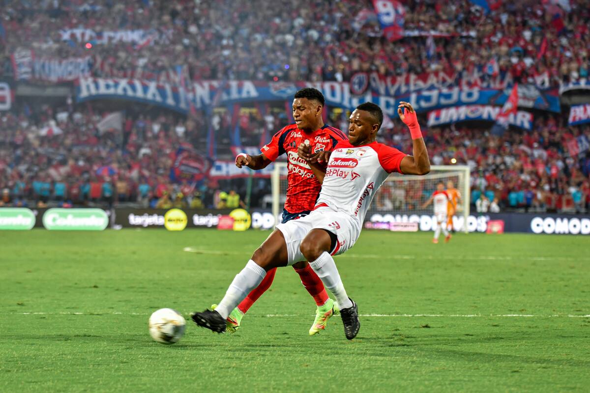 Video: Santa Fe empata ante el Medellín en la final de la Liga BetPlay
