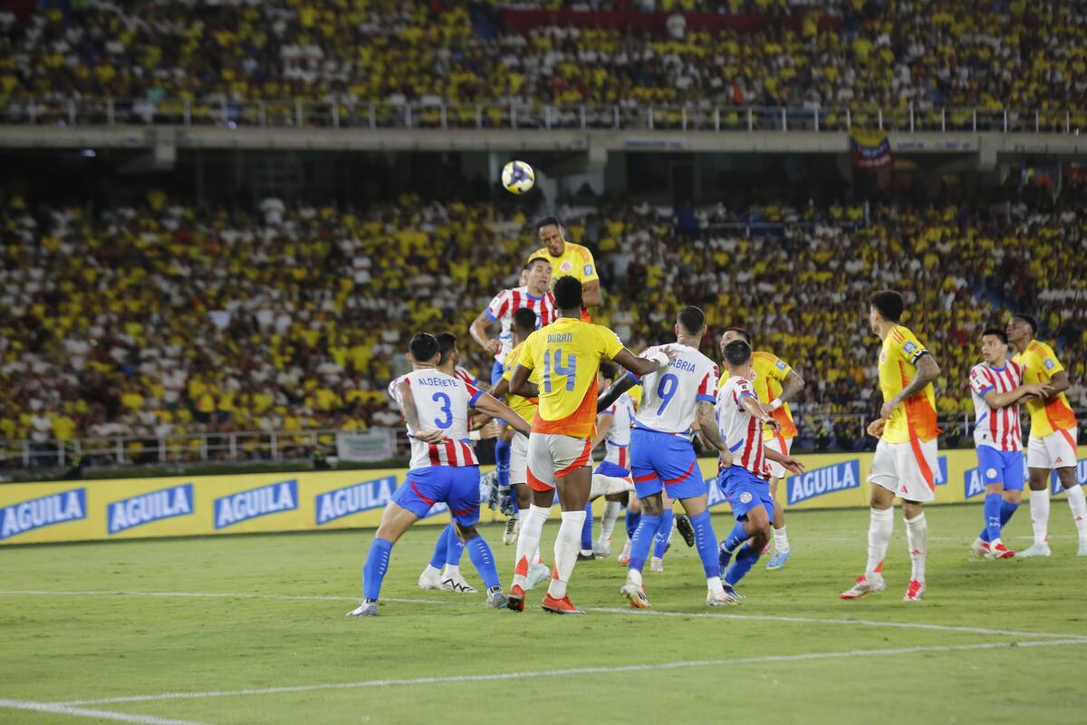 Eliminatorias: Colombia empató 2-2 con Paraguay en Barranquilla