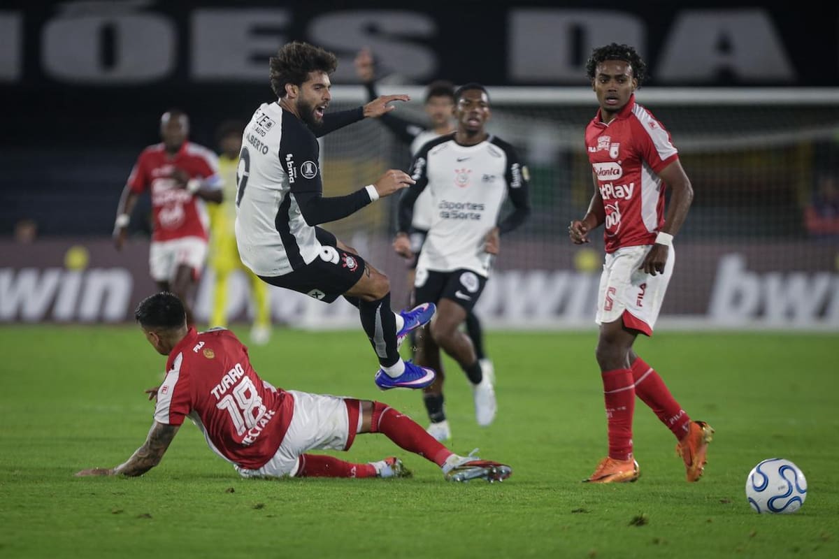 Video: los goles de Independiente Santa Fe y Corinthians en la Copa Libertadores
