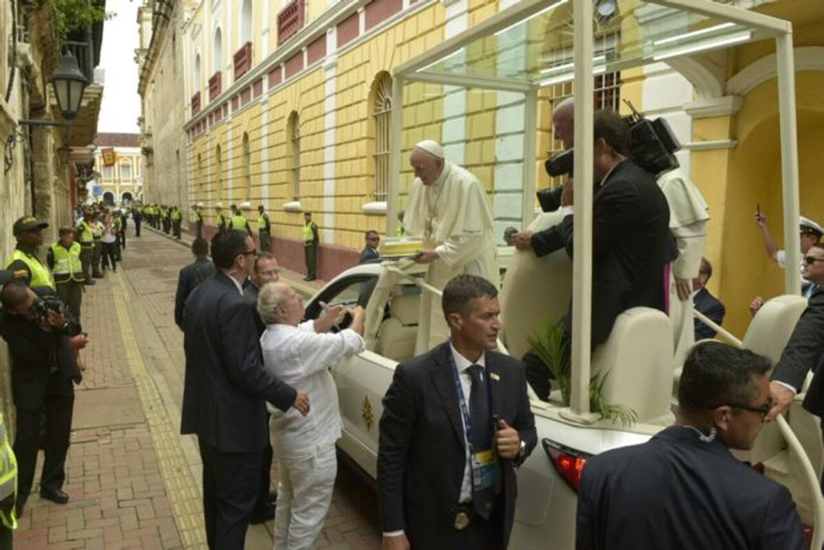 Una torta en honor al papa. // archivo