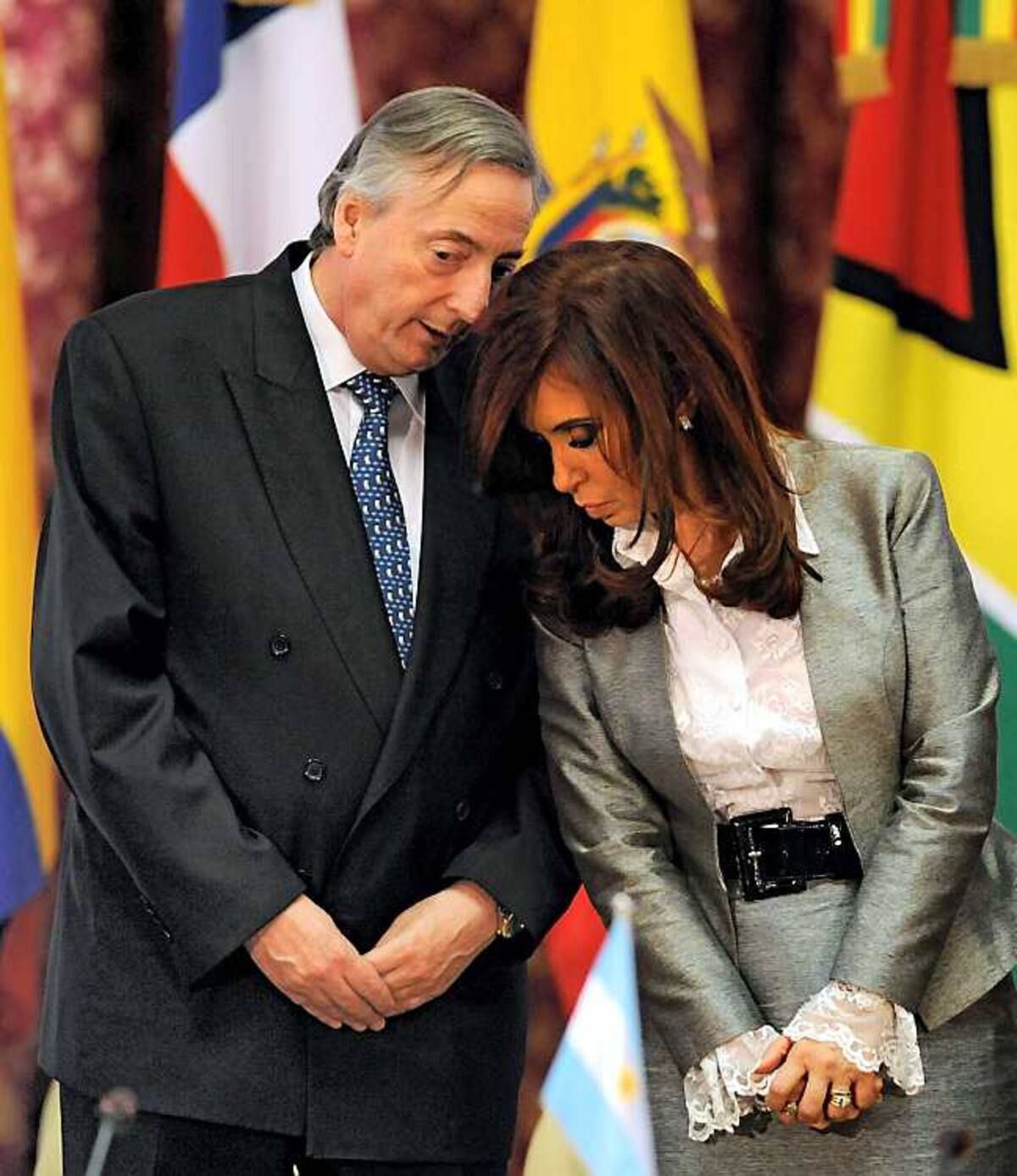 La cinta se ambientará en la convulsionada década del 70, cuando la joven pareja militaba en el peronismo. JUAN MABROMATA - AFP