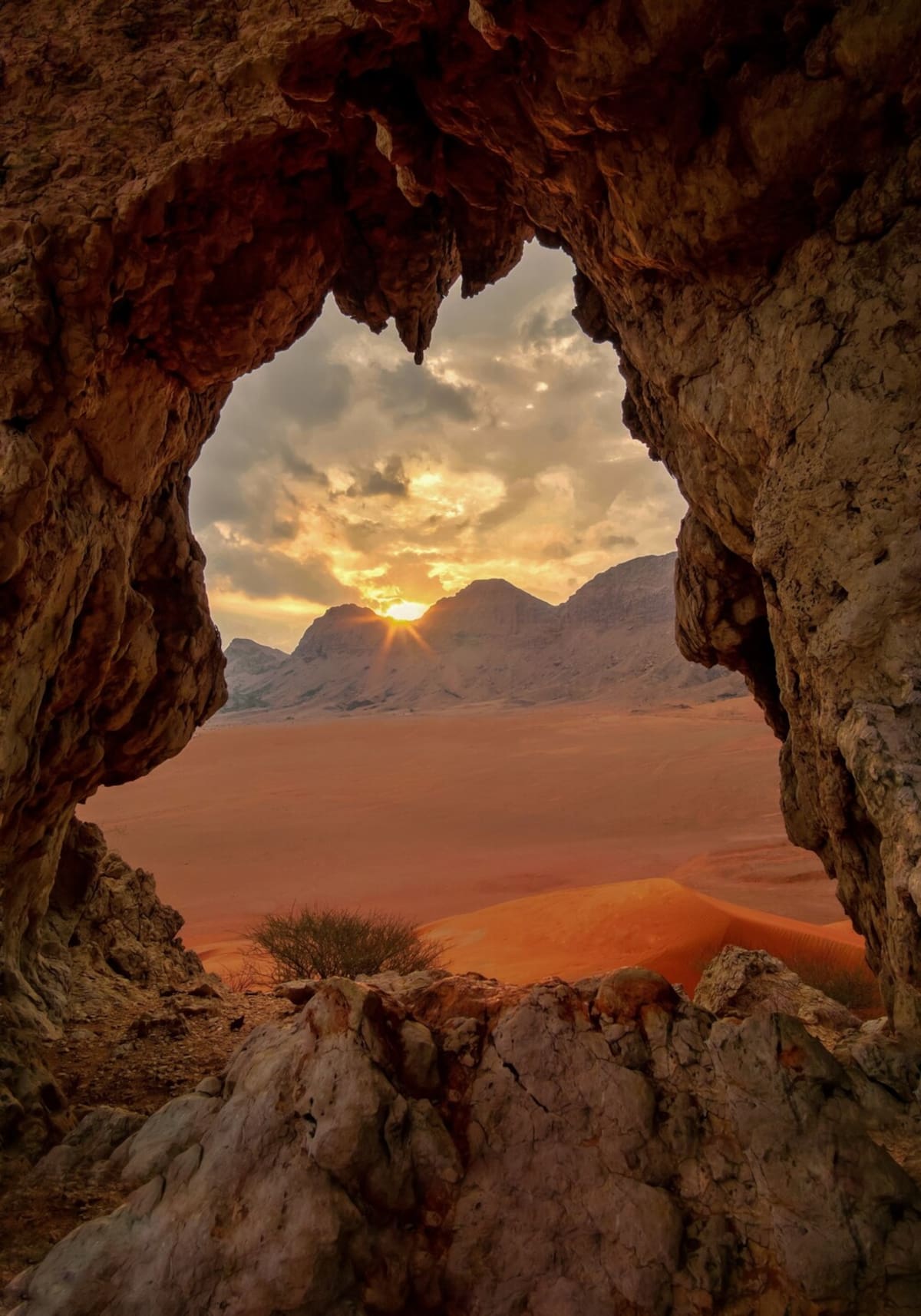 Ojo de Mleiha al amanecer // Unesco